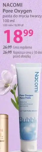 Hebe NACOMI Pore Oxygen pasta do mycia twarzy oferta