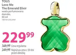 Hebe TOUS Love Me The Emerald Elixir woda perfumowana damska oferta