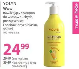 Hebe YOLYN Wow nawilżający szampon do włosów oferta