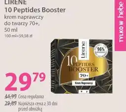 Hebe LIRENE 10 Peptides Booster krem naprawczy do twarzy 70+, 50 ml oferta