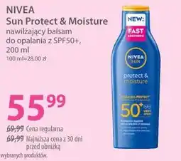 Hebe Sun Protect & Moisture nawilżający balsam do opalania z SPF50+, 200 ml NIVEA oferta