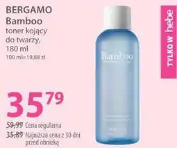 Hebe BERGAMO Bamboo toner kojący do twarzy oferta