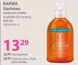 Hebe BARWA SIARKOWA siarkowe mydło w płynie do twarzy oferta