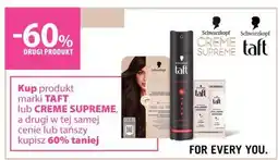 Hebe Produkty marki TAFT lub CREME SUPREME oferta