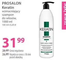 Hebe PROSALON Keratin wzmacniający szampon do włosów oferta