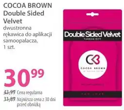 Hebe COCOA BROWN Double Sided Velvet dwustronna rękawica do aplikacji samoopalacza, 1 szt oferta