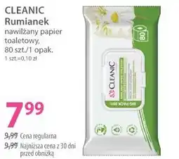 Hebe Cleanic Rumianek nawilżany papier toaletowy, 80 szt./1 opak oferta