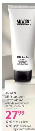 Hebe ANWEN Ministerstwo.+ - Róża-Malina odżywka wygładzająca do włosów, 200 ml oferta