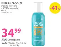 Hebe PURE BY CLOCHEE mgiełka ochronna z SPF50+ na makijaż, 60 ml oferta