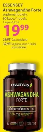 Hebe ESSENSEY Ashwagandha Forte suplement diety, 90 kaps./1 opak oferta