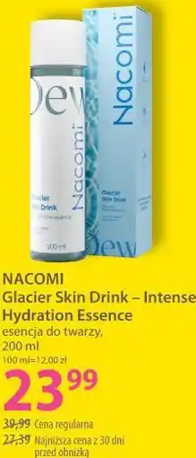 Hebe NACOMI Glacier Skin Drink - Intense Hydration Essence esencja do twarzy oferta