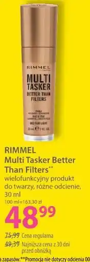 Hebe RIMMEL Multi Tasker Better Than Filters** wielofunkcyjny produkt do twarzy, różne odcienie oferta