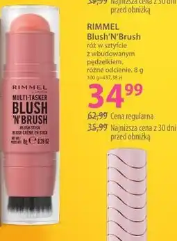 Hebe RIMMEL Blush'N'Brush róż w sztyfcie oferta