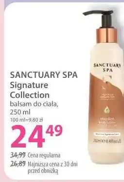 Hebe SANCTUARY SPA Signature Collection balsam do ciała oferta