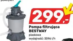 Bricomarche Pompa filtrująca BESTWAY piaskowa wydajność: 3596 l/h oferta