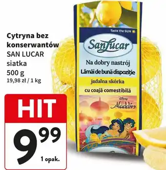 Cytryna bez konserwantów SAN LUCAR siatka