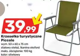 Bricomarche Krzesełko turystyczne Piccolo oferta