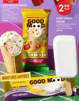 Żabka LODY GOOD MOOD śmietankowe bez laktozy oferta
