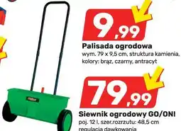 Bricomarche Siewnik ogrodowy GO/ON! poj. 12 l, szer.rozrzutu: 48,5 cm regulacja dawkowania oferta