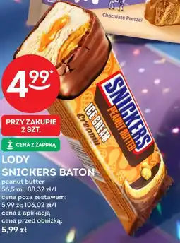 Żabka LODY SNICKERS BATON oferta