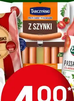 Żabka Parówki z szynki oferta