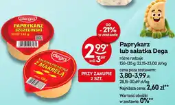 Żabka Paprykarz lub sałatka Dega oferta