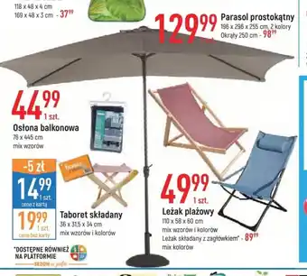 E.Leclerc Parasol prostokątny oferta