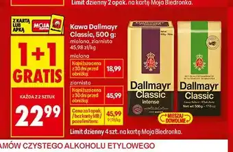 Kawa ziarnista Dallmayr Classic