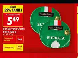 Biedronka Ser Burrata Gusto Bello oferta