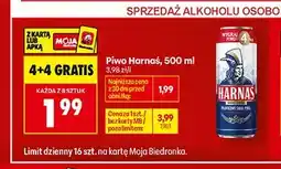 Biedronka Piwo Harnaś oferta