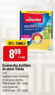 Polomarket Ściereczka Actifibre do okien Vileda oferta