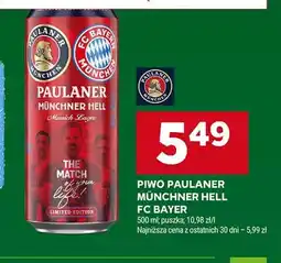 Stokrotka Piwo Paulaner Münchner Hell FC Bayer oferta