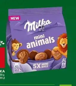 Stokrotka Ciastka Milka mini animals oferta