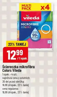 Polomarket Ściereczka mikrofibra Colors Vileda 4-pak oferta
