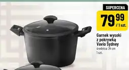 Polomarket Garnek wysoki z pokrywką Vavio Sydney średnica: 24cm oferta
