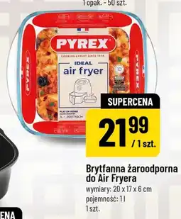 Polomarket Brytfanna żaroodporna do Air Fryera Pyrex wymiary: 20x17x6cm oferta