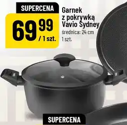 Polomarket Garnek z pokrywką Vavio Sydney średnica: 24cm oferta