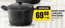 Polomarket Garnek wysoki z pokrywką Vavio Sydney średnica: 20cm oferta