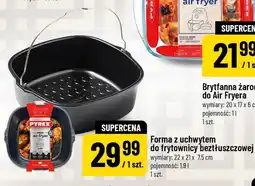 Polomarket Forma z uchwytem do frytkownicy beztłuszczowej Pyrex wymiary: 22x21x7,5cm oferta