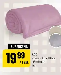 Polomarket Koc 160x200cm oferta