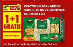 Biedronka Wszystkie makarony suche, oliwy i słodycze Gusto Bello oferta