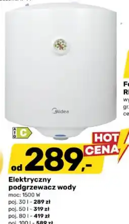 Bricomarche Elektryczny podgrzewacz wody oferta