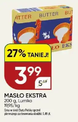 Chata Polska Masło ekstra lumiko oferta