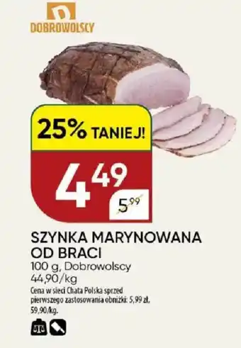 Chata Polska Szynka marynowana od braci Dobrowolscy oferta