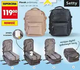 Biedronka Plecak próżniowy Setty oferta