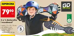 Biedronka 2 w 1: deskorolka i waveboard oferta