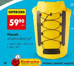 Biedronka Plecak wodoodporny oferta