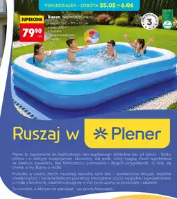 Biedronka Basen nadmuchiwany oferta