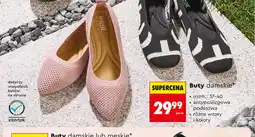 Biedronka Buty damskie CLEVÉ oferta