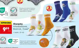 Biedronka Skarpety młodzieżowe, Brainrot, 3-pak oferta